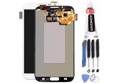 Display For Samsung Galaxy Note 2, Color White, OLED Samsung - 1