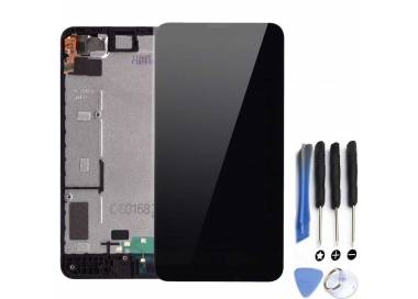 Display For Nokia Lumia 630 635, Color Black, With Frame ARREGLATELO - 1