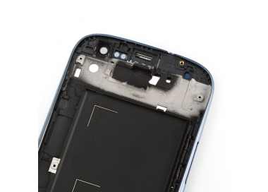 Display For Samsung Galaxy S3 Mini, Color Black, With Frame, A ARREGLATELO - 4