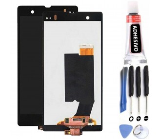 Display For Sony Xperia Z, Color Black