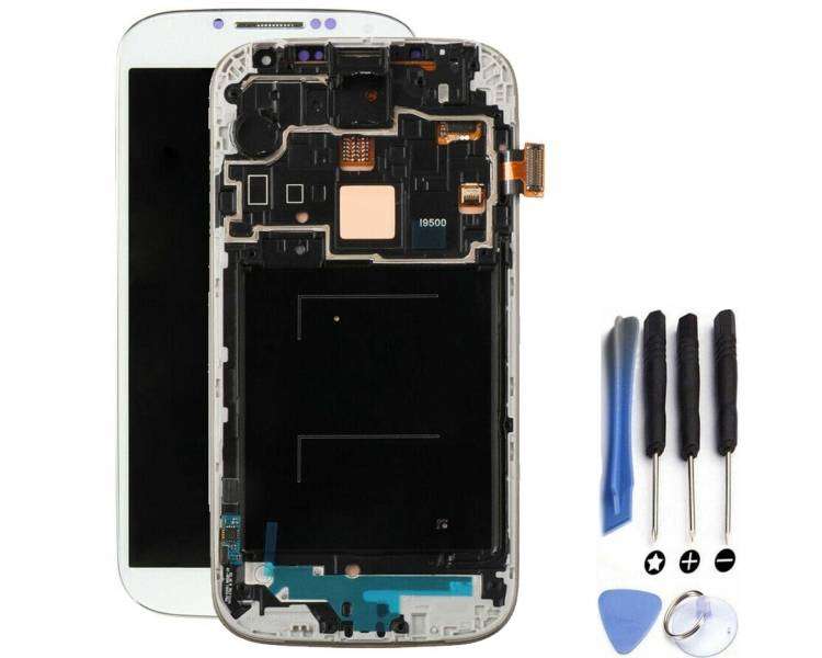 Kit Reparación Pantalla Original Para Samsung Galaxy S4 I9505 AMOLED Blanca