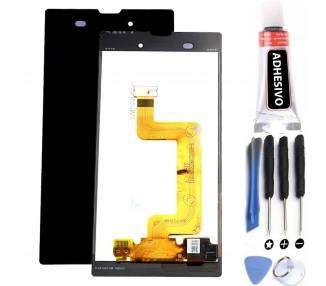 Display For Sony Xperia T3, Color Black