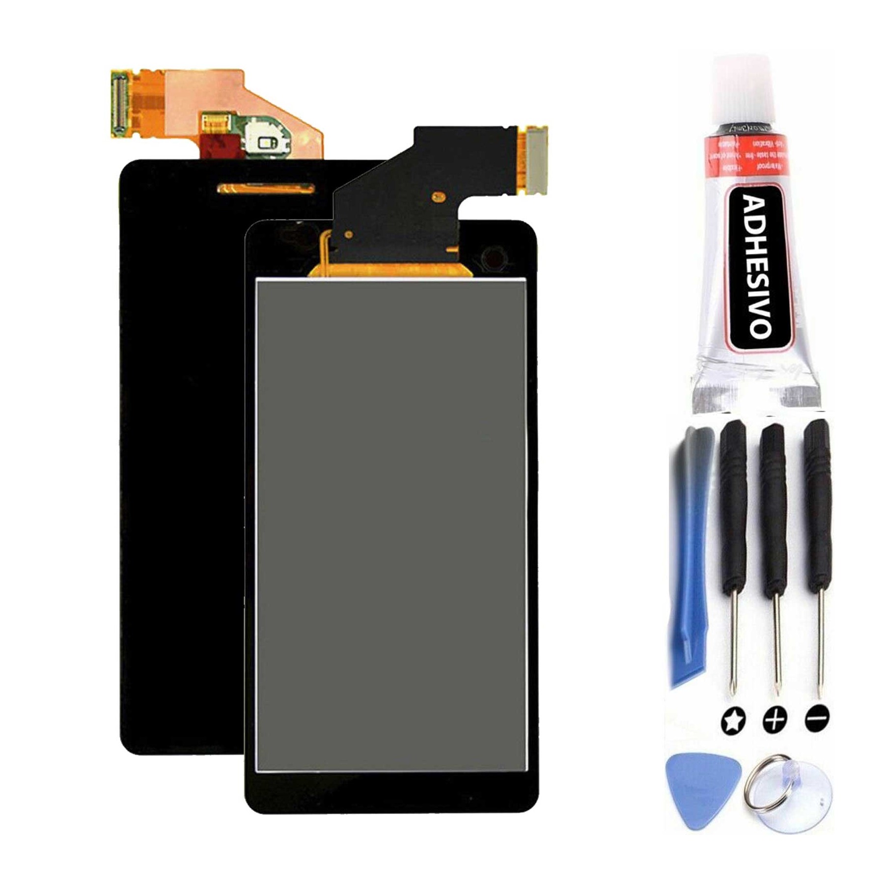 Kit Reparación Pantalla para Sony Xperia V Lt25 Lt25I Negra