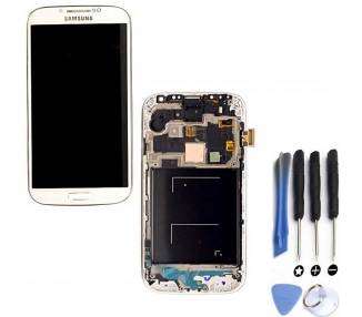 Kit Reparación Pantalla Original Para Samsung Galaxy S4 I9515, AMOLED, Blanca