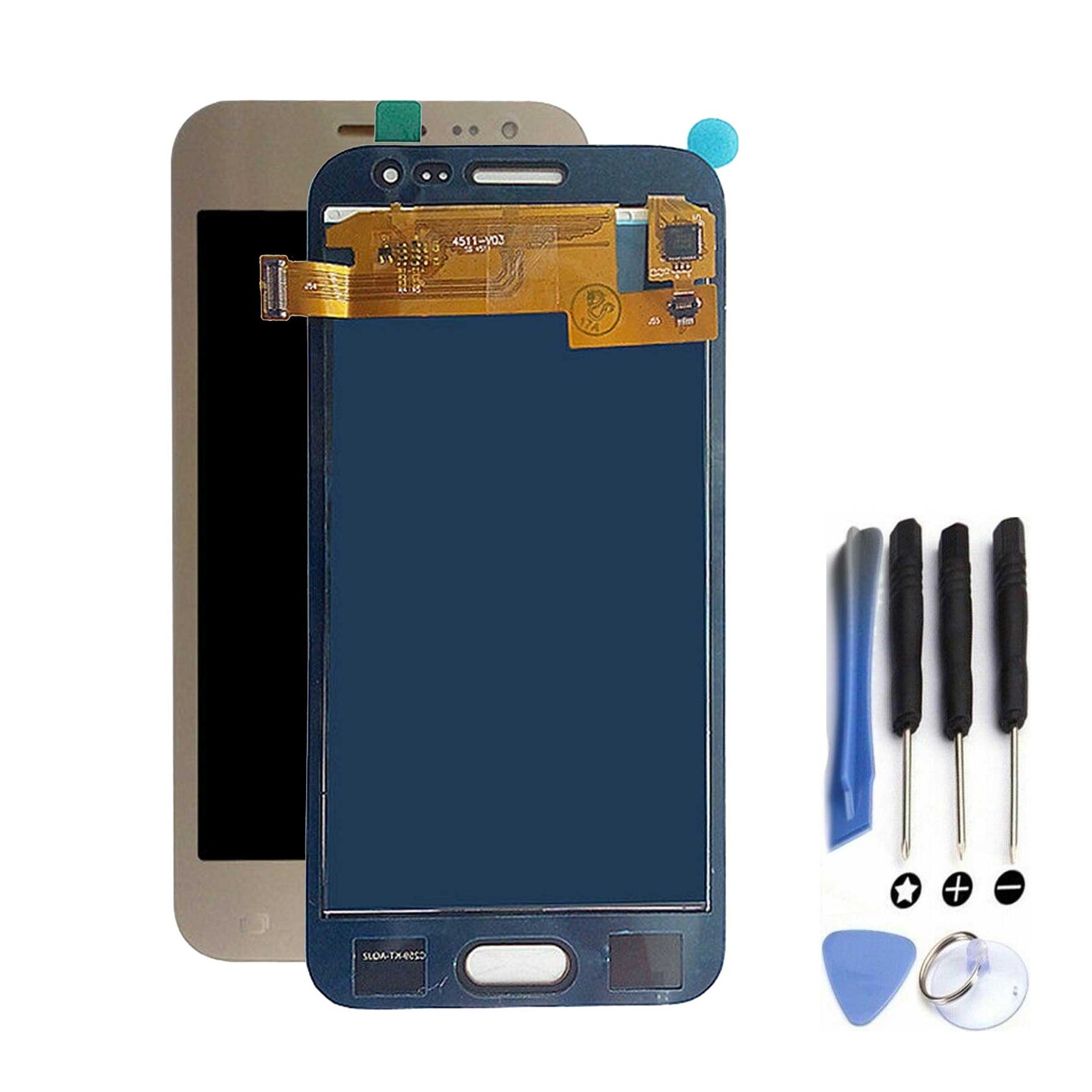 Kit Reparación Pantalla para Samsung Galaxy J2 J200 J200F Dorado Dorada Oro
