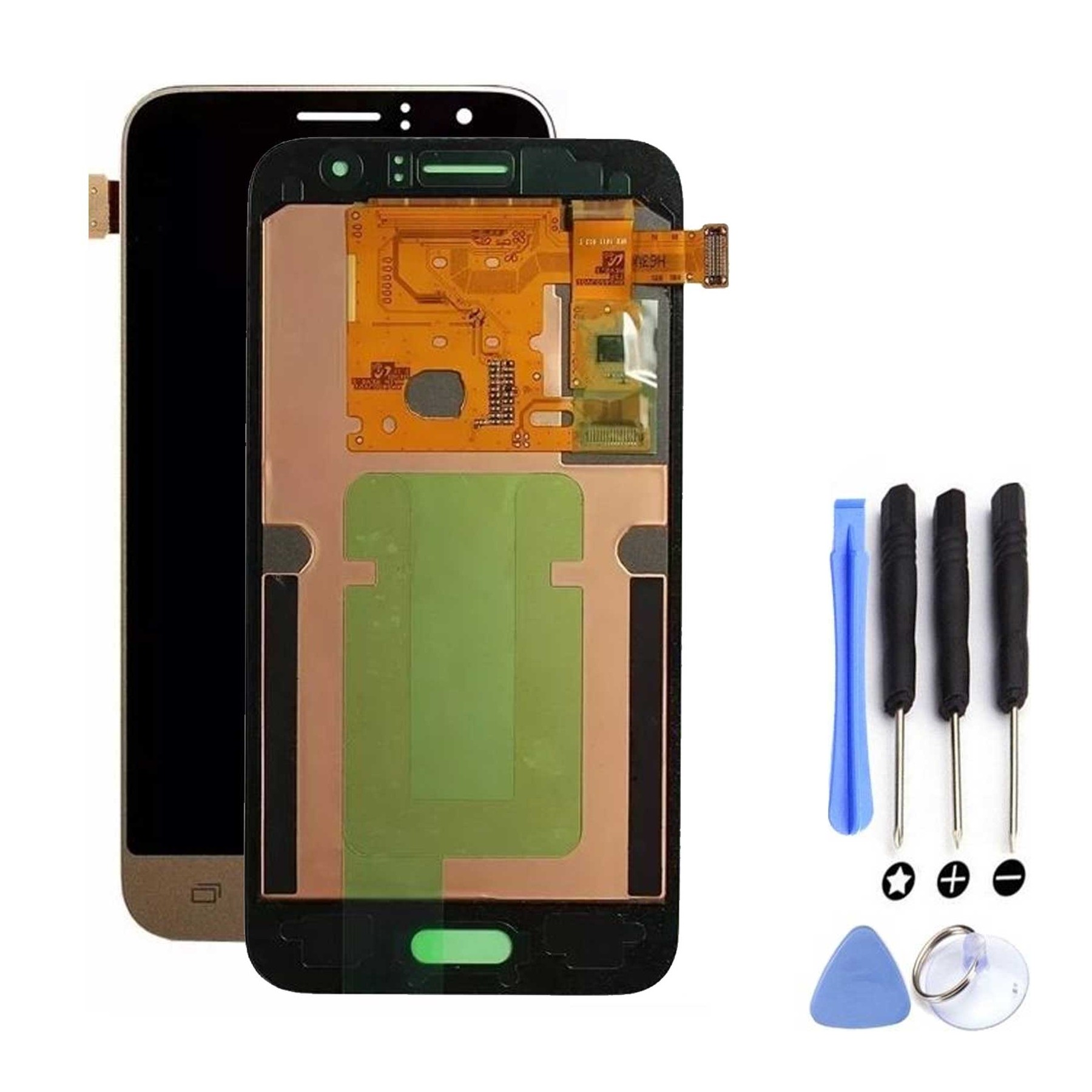 Kit Reparación Pantalla para Samsung Galaxy J1 J120 J120F Dorado Dorada Oro