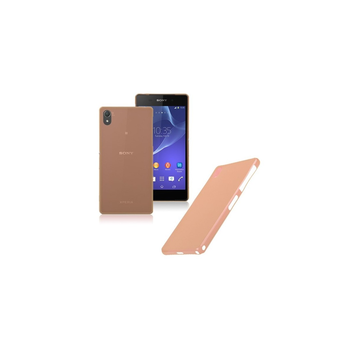 ✓ Xperia - TPU Case - Orange