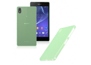Funda Carcasa TPU ultrafina para Sony Ericsson Xperia Z2 Color Verde ARREGLATELO - 1