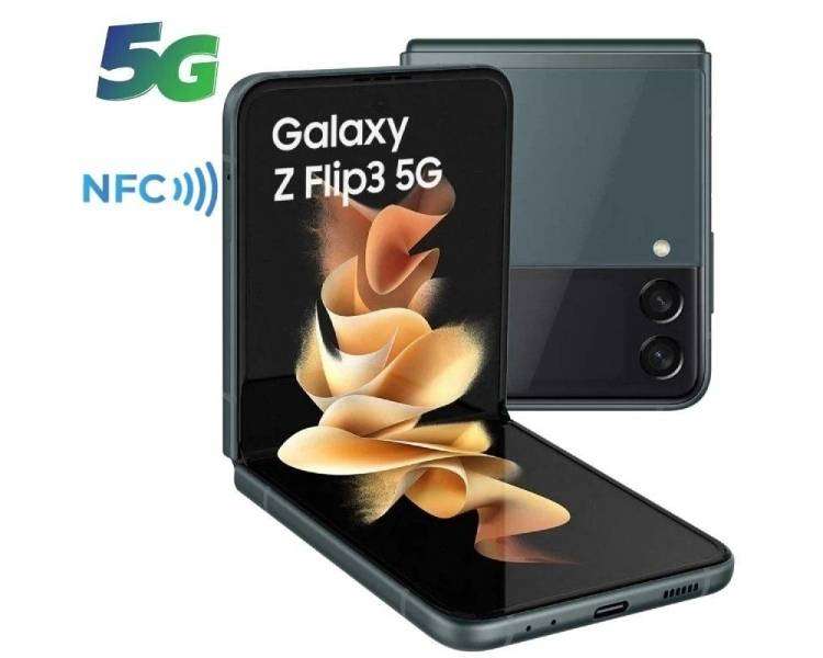 Smartphone samsung galaxy z flip3 8gb/ 128gb/ 6.7'/ 5g/ verde