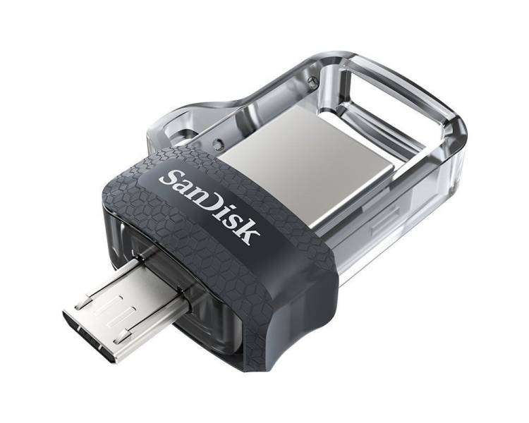 Memoria USB Pen Drive 64gb sandisk dual m3.0 ultra usb 3.0/ microusb