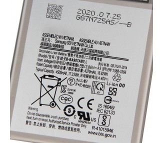 Bateria para Samsung Galaxy S10 Lite, SM-G770F, MPN Original: EB-BA907ABY