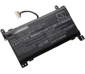 Bateria para Portatil HP Omen 17, Presagios FM08086-CL HSTNN-LB8A HSTNN-LB8B TPN-Q195