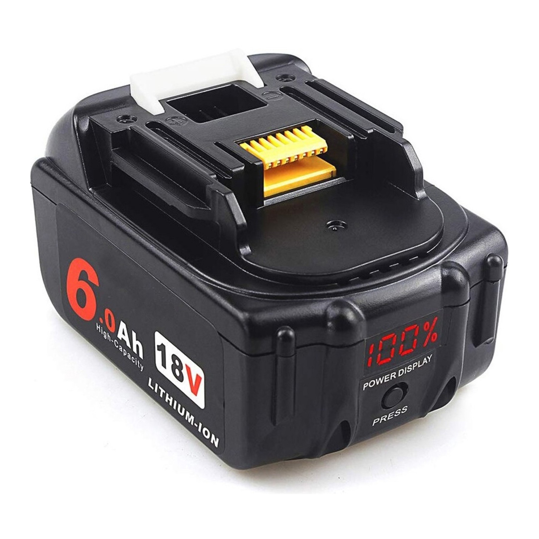 Bateria Recargable 18V 6.0Ah para Makita BL1830 BL1840 BL1850 BL1860B LXT 400