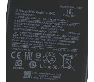 Bateria para Xiaomi Redmi K30 Pro, Pocophone Poco F2 Pro, MPN Original: BM4Q