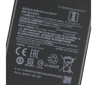 Bateria para Xiaomi Redmi K30, K30 5G, MPN Original: BM4P