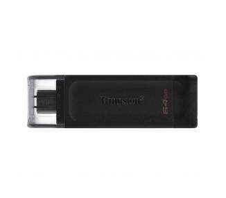 Memoria USB Tipo C USB-C Flash Drive Almacenamiento Externo Stick Pen Drive 32GB 64GB 128GB Kingston DataTraveler DT70 OTG