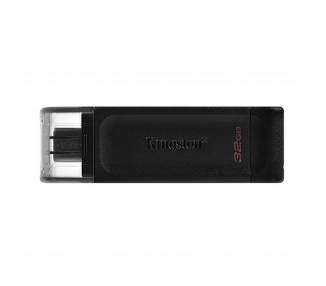 Memoria USB Tipo C USB-C Flash Drive Almacenamiento Externo Stick Pen Drive 32GB 64GB 128GB Kingston DataTraveler DT70 OTG