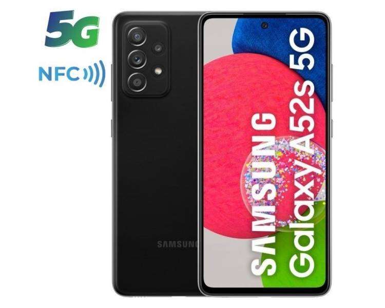 Smartphone Samsung Galaxy A52S 6GB 128GB 6.5" 5G Negro