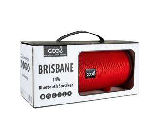 Altavoz Música Universal Bluetooth Marca COOL Brisbane (14W) Rojo