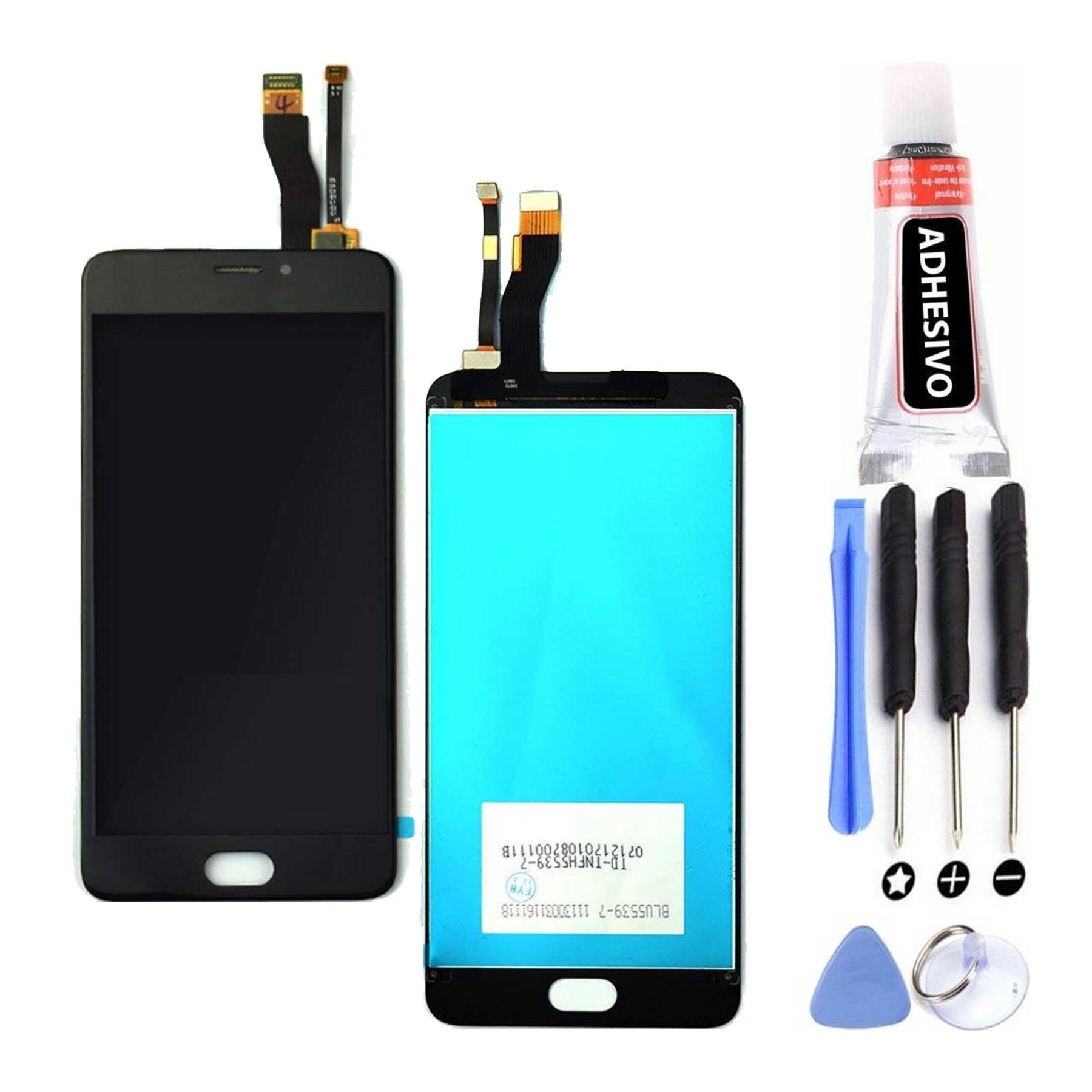Kit Reparación Pantalla para Meizu M5 Note Negra
