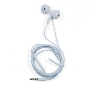 Auriculares 3,5 mm COOL Bora Stereo Con Micro Blanco