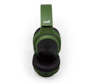 Auriculares Stereo Bluetooth Cascos COOL Oxford Verde