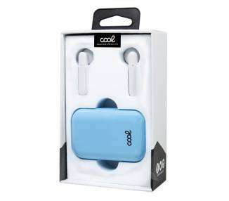 Auriculares Stereo Bluetooth Dual Pod COOL STYLE Celeste