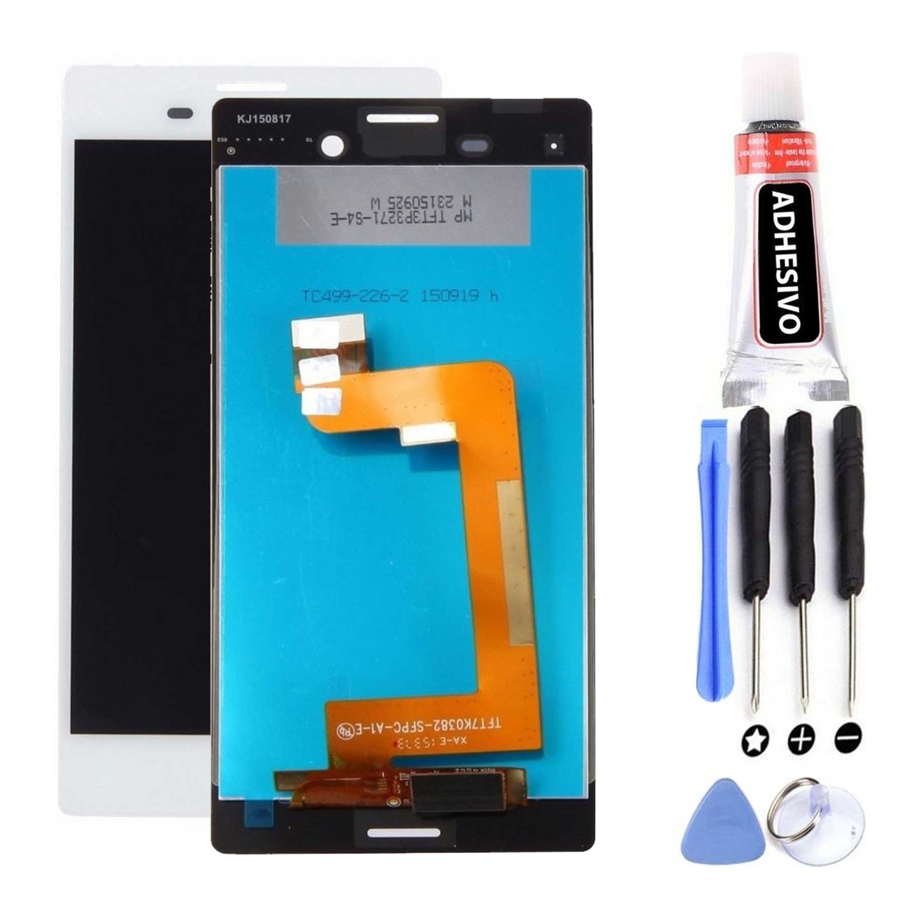 Kit Reparación Pantalla para Sony Xperia M4 Aqua E2303 E2306 E2353 Blanca