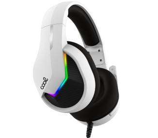 Auriculares Stereo PC / PS4 / PS5 / Xbox Gaming Iluminación COOL Storm White USB 7.1