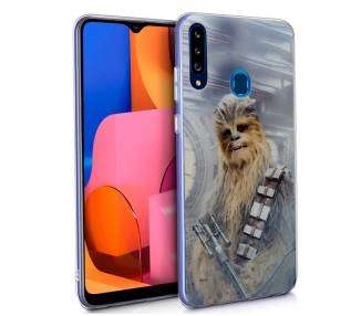 Carcasa COOL para Samsung A207 Galaxy A20s Licencia Star Wars Chewbacca