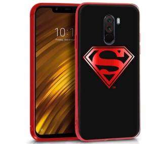 Carcasa COOL para Xiaomi Pocophone F1 Licencia DC Superman