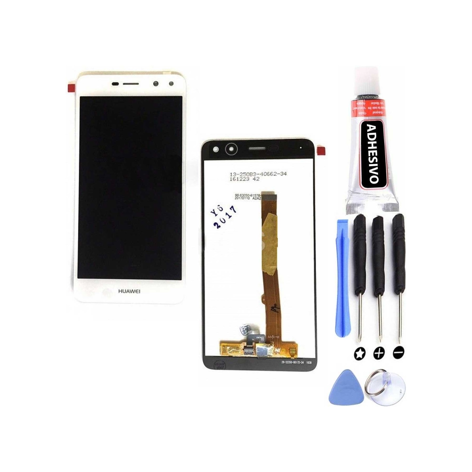 Kit Reparación Pantalla para Huawei Y6 2017 Blanca
