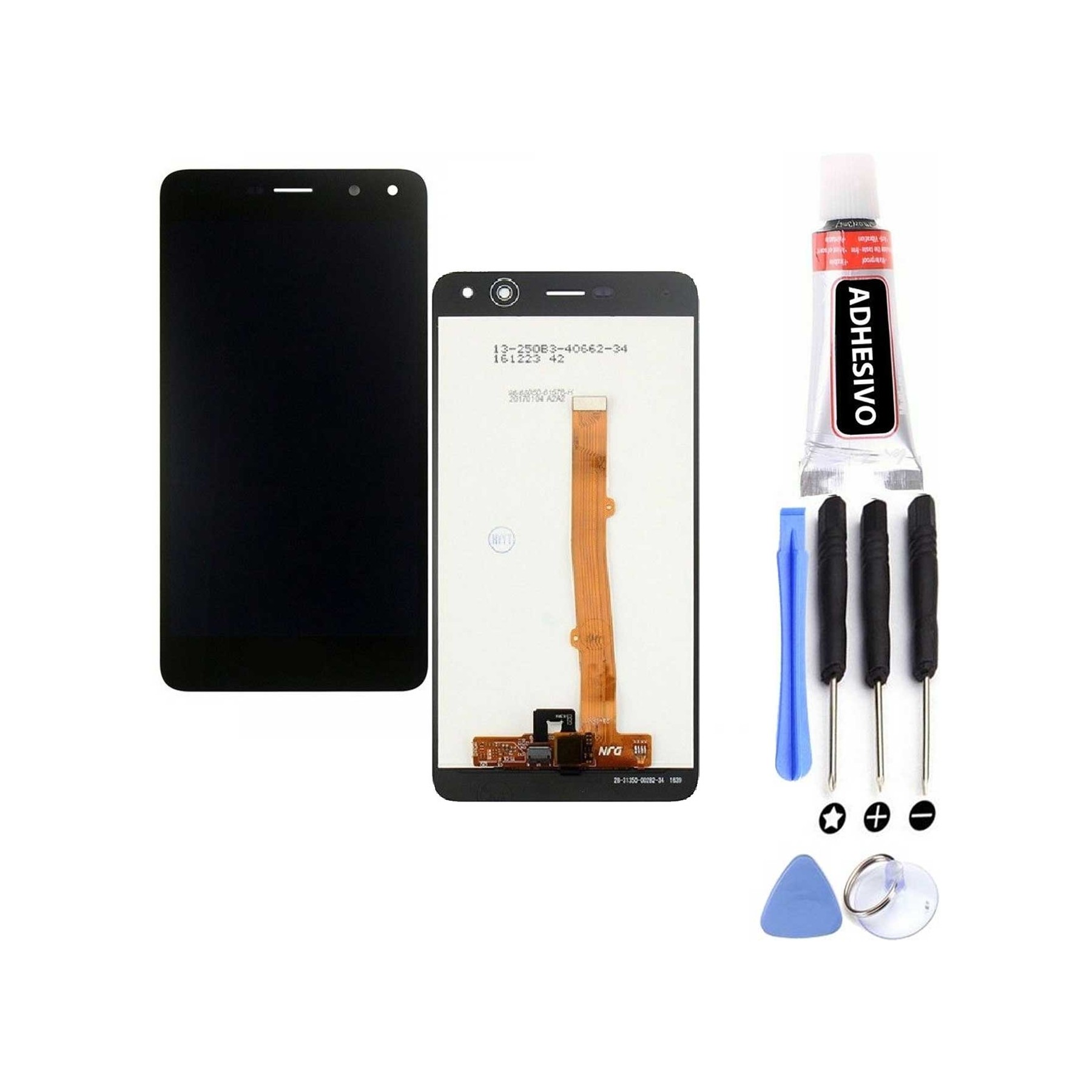 Kit Reparación Pantalla para Huawei Y6 2017 Negra