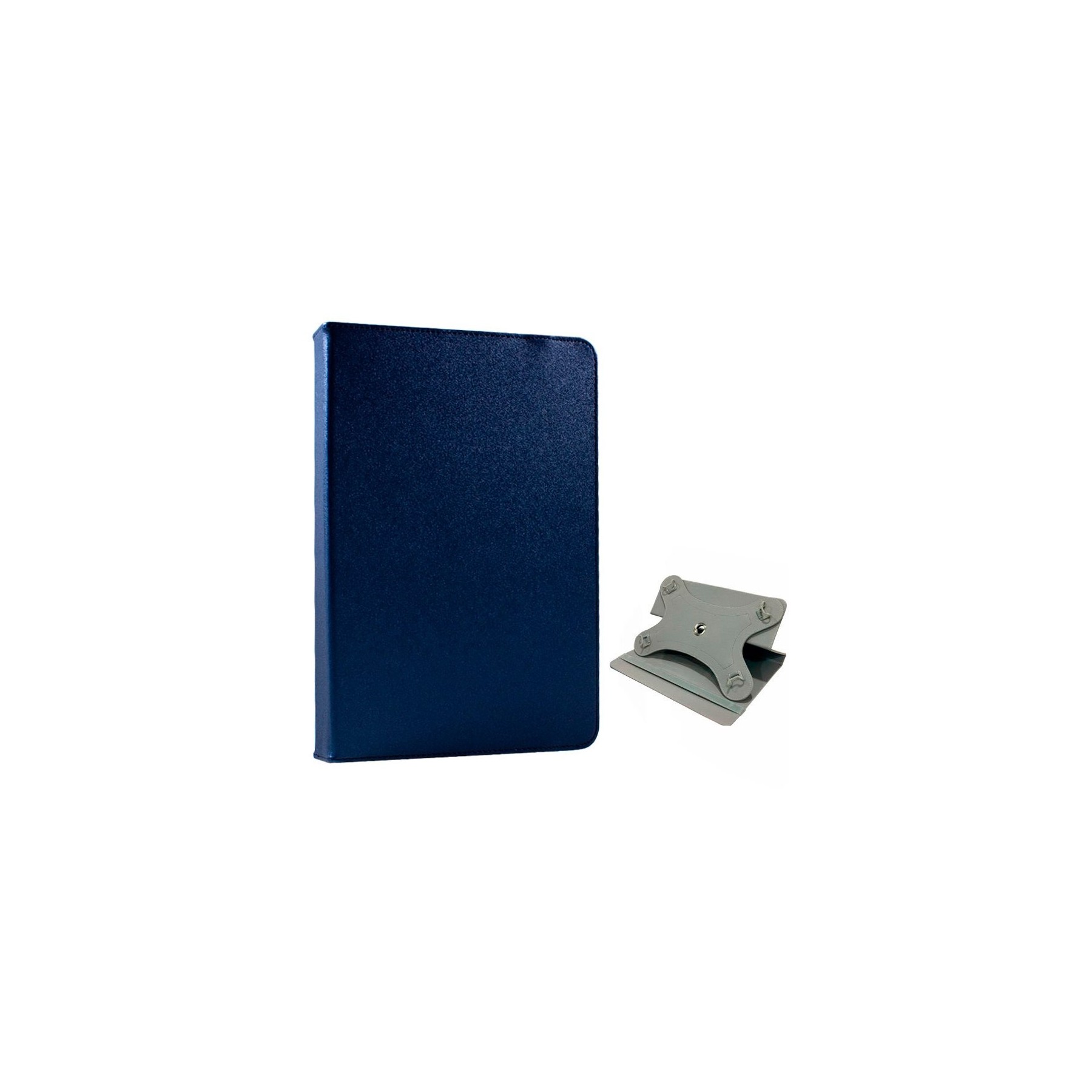 Funda COOL Ebook / Tablet 9 pulg Liso Azul Giratoria