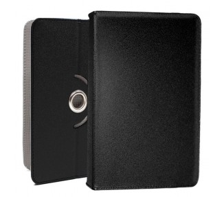 Funda COOL Ebook / Tablet 9 pulg Liso Negro Giratoria