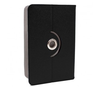 Funda COOL Ebook / Tablet 9 pulg Liso Negro Giratoria