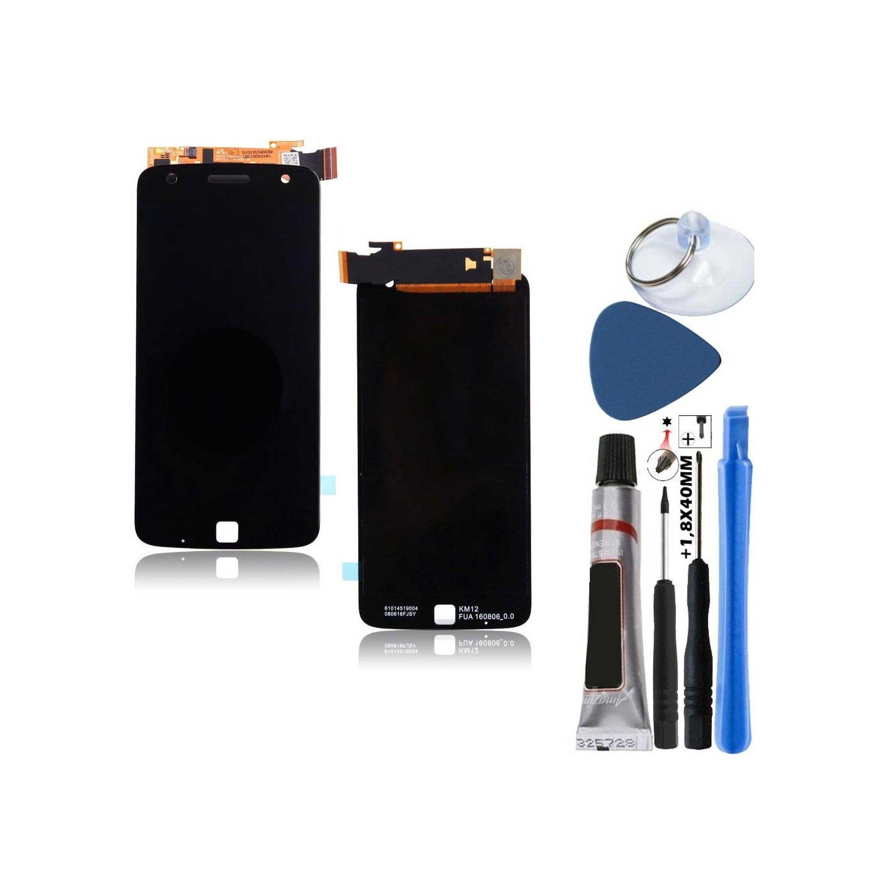 Kit Reparación Pantalla para Motorola Moto Z Play Xt1635 Negra