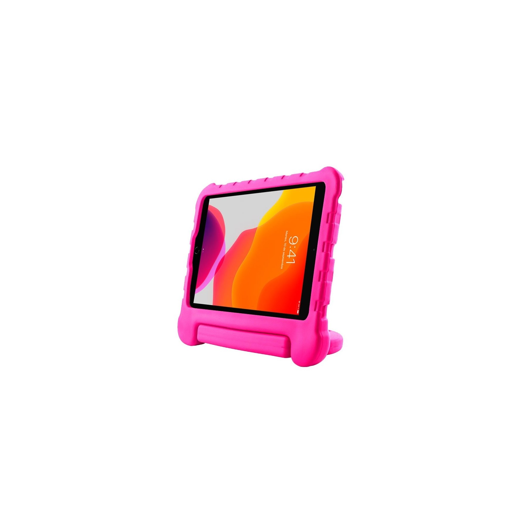 Funda COOL para iPad (2019 / 2020 / 2021) 10,2 pulg Ultrashock Rosa