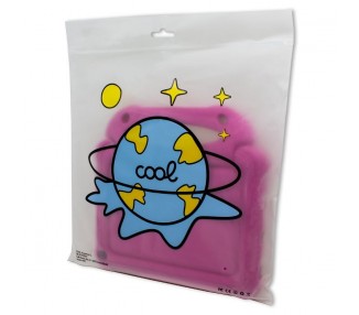 Funda COOL para iPad (2019 / 2020 / 2021) 10,2 pulg Ultrashock Rosa