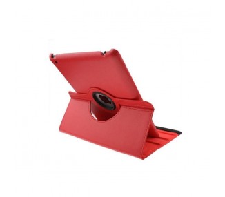 Funda COOL para iPad 2 / iPad 3 / 4 Giratoria Polipiel color Rojo (Soporte)