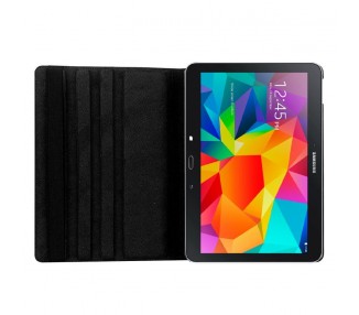 Funda COOL para Samsung Galaxy Tab 4 T530 Giratoria Polipiel Negra 10.1 pulg