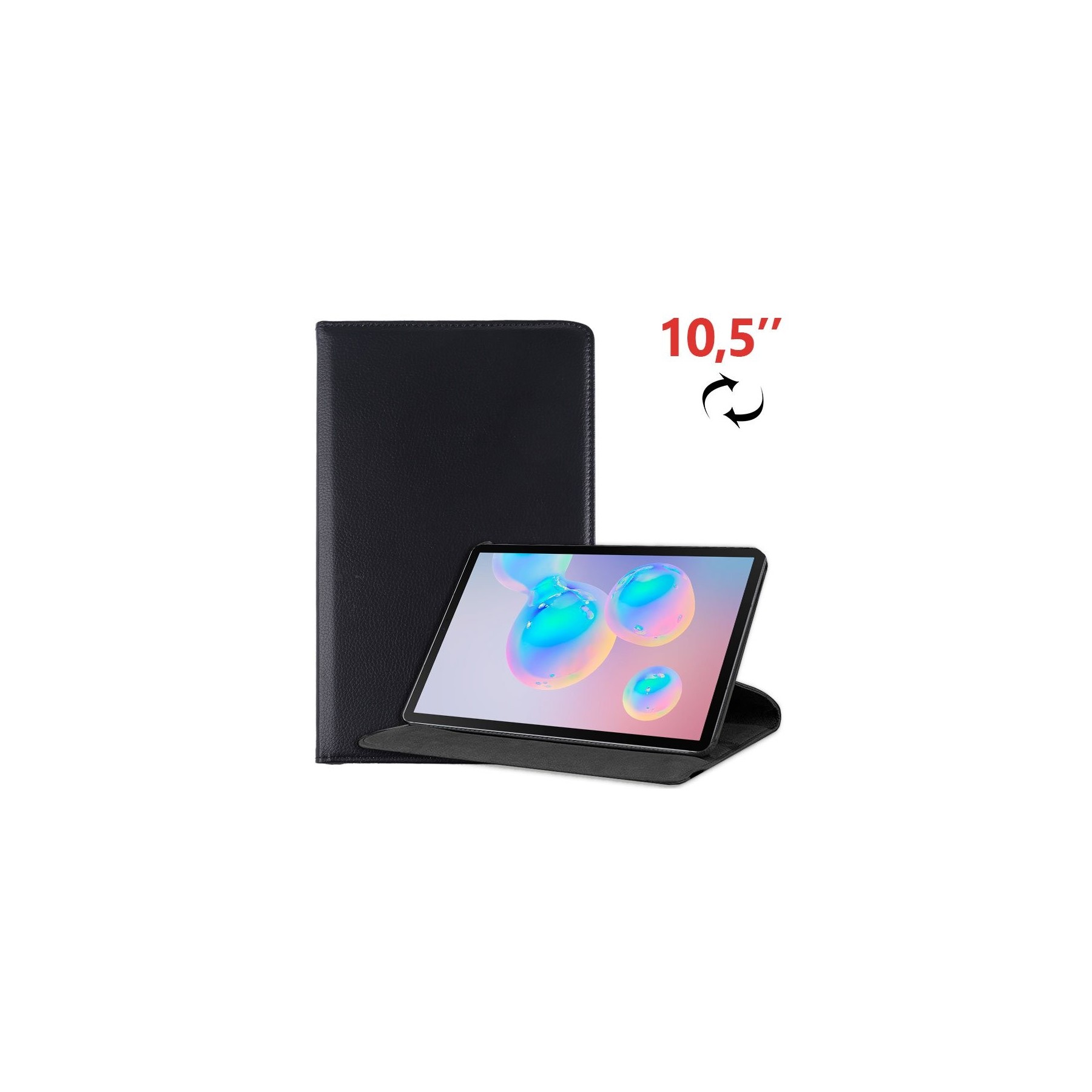 Funda COOL para Samsung Galaxy Tab S6 T860 / T865 Polipiel Negro 10.5 pulg