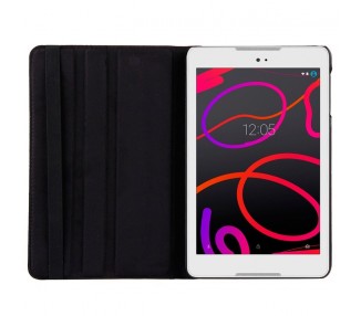 Funda COOL Polipiel para BQ Aquaris M8 (8 Pulgadas) Negro