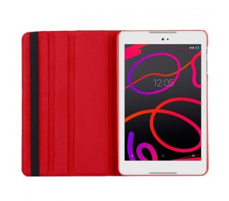 Funda COOL Polipiel para BQ Aquaris M8 (8 Pulgadas) Rojo