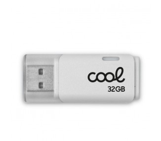 Memoria USB Pen Drive USB x32 GB 2.0 COOL Cover Blanco