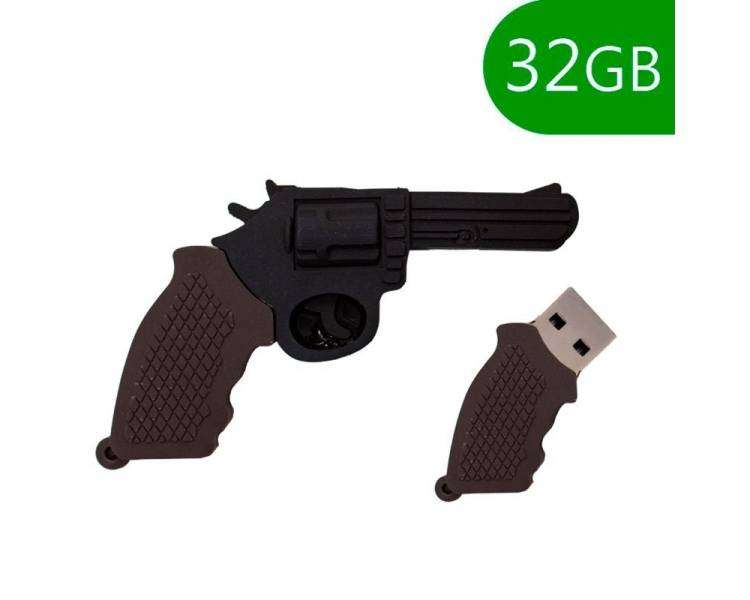 Memoria USB Pen Drive USB x32 GB Silicona Revolver