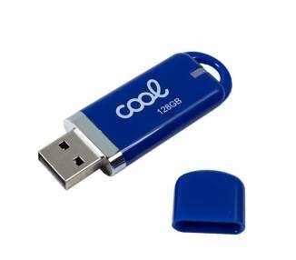 Pen Drive x USB 128 GB 2.0 COOL Cover Azul