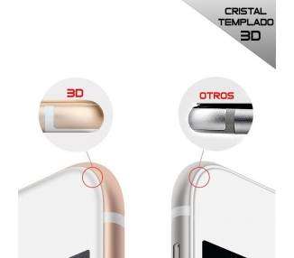 Protector Pantalla Cristal Templado COOL para iPhone 6 Plus / 6s Plus (FULL 3D Blanco)
