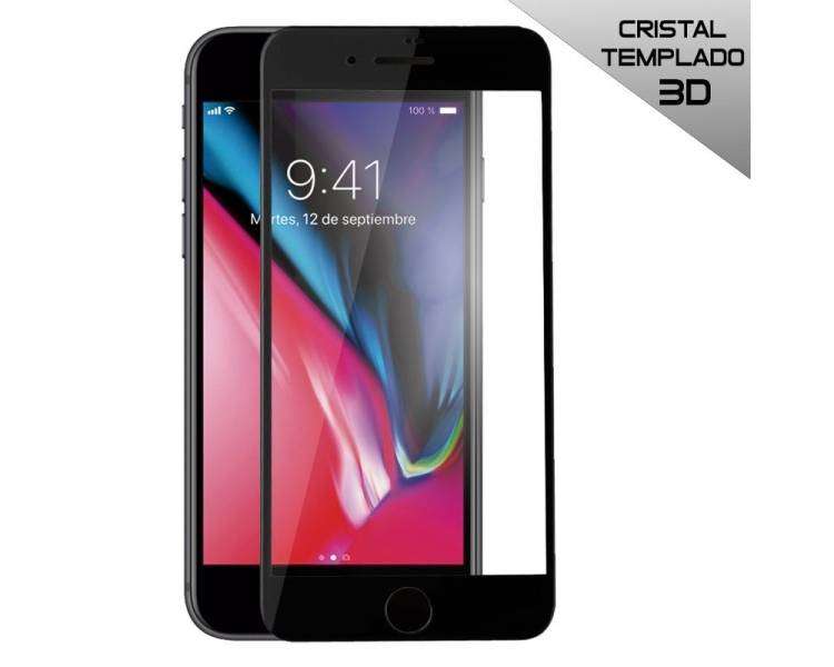Protector Pantalla Cristal Templado COOL para iPhone 7 Plus / iPhone 8 Plus (FULL 3D Negro)