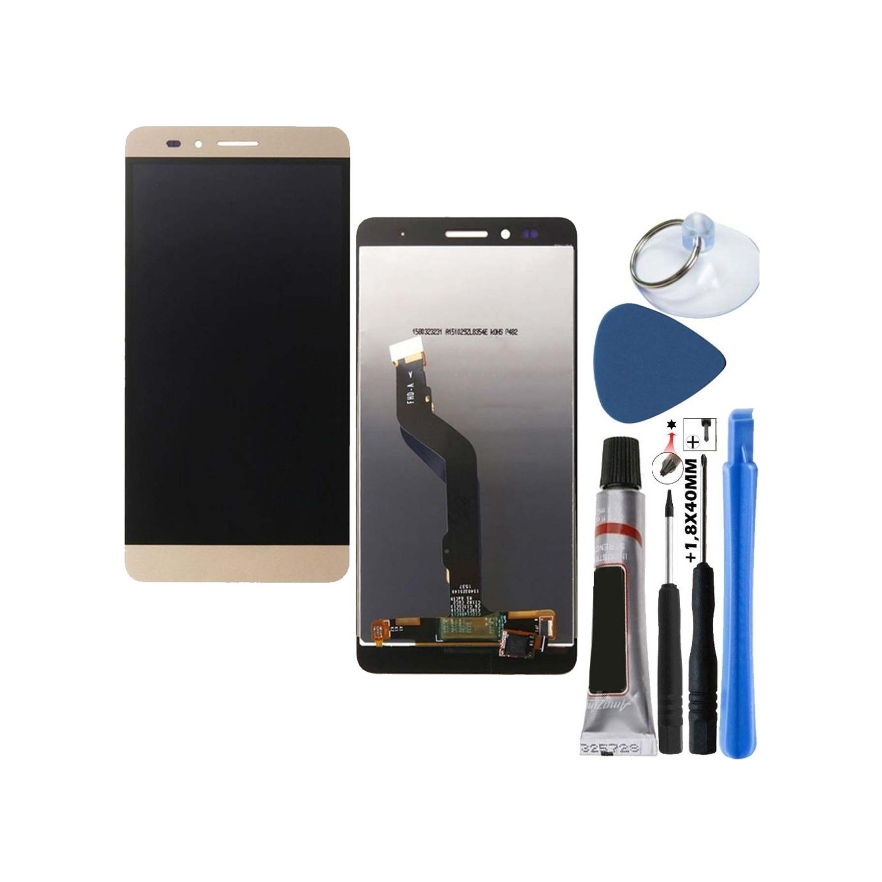 Kit Reparación Pantalla para Huawei Honor 5X Dorado Dorada Oro